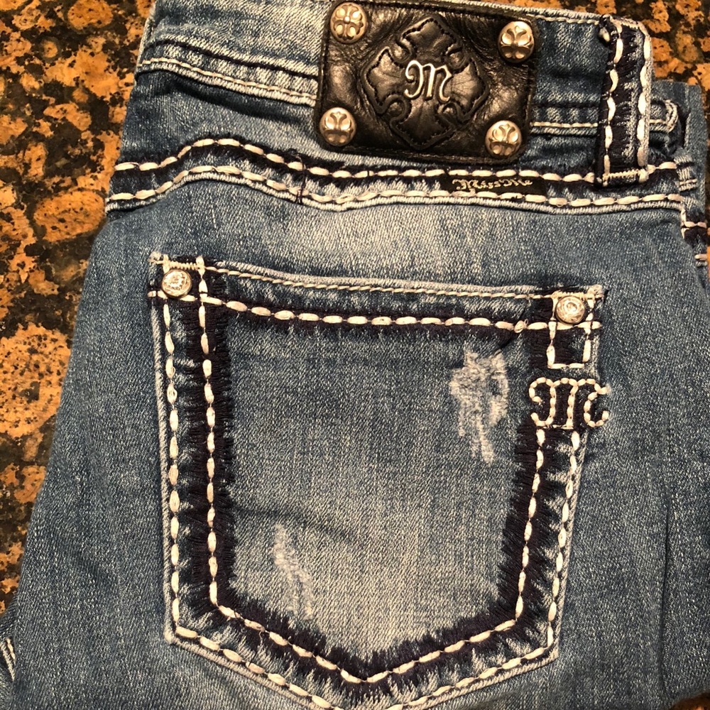 Miss me jeans size 30 Capri